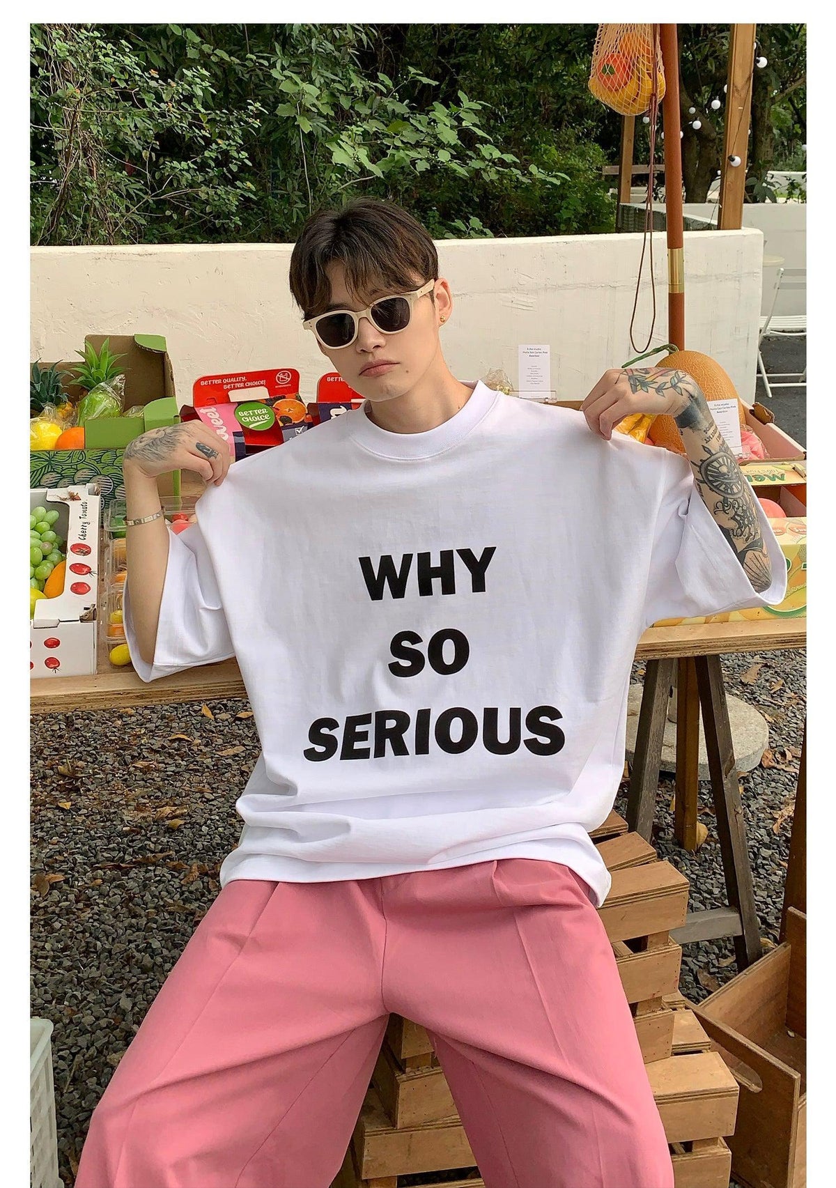 WHY SO SERIOUS Graphic T-shirt