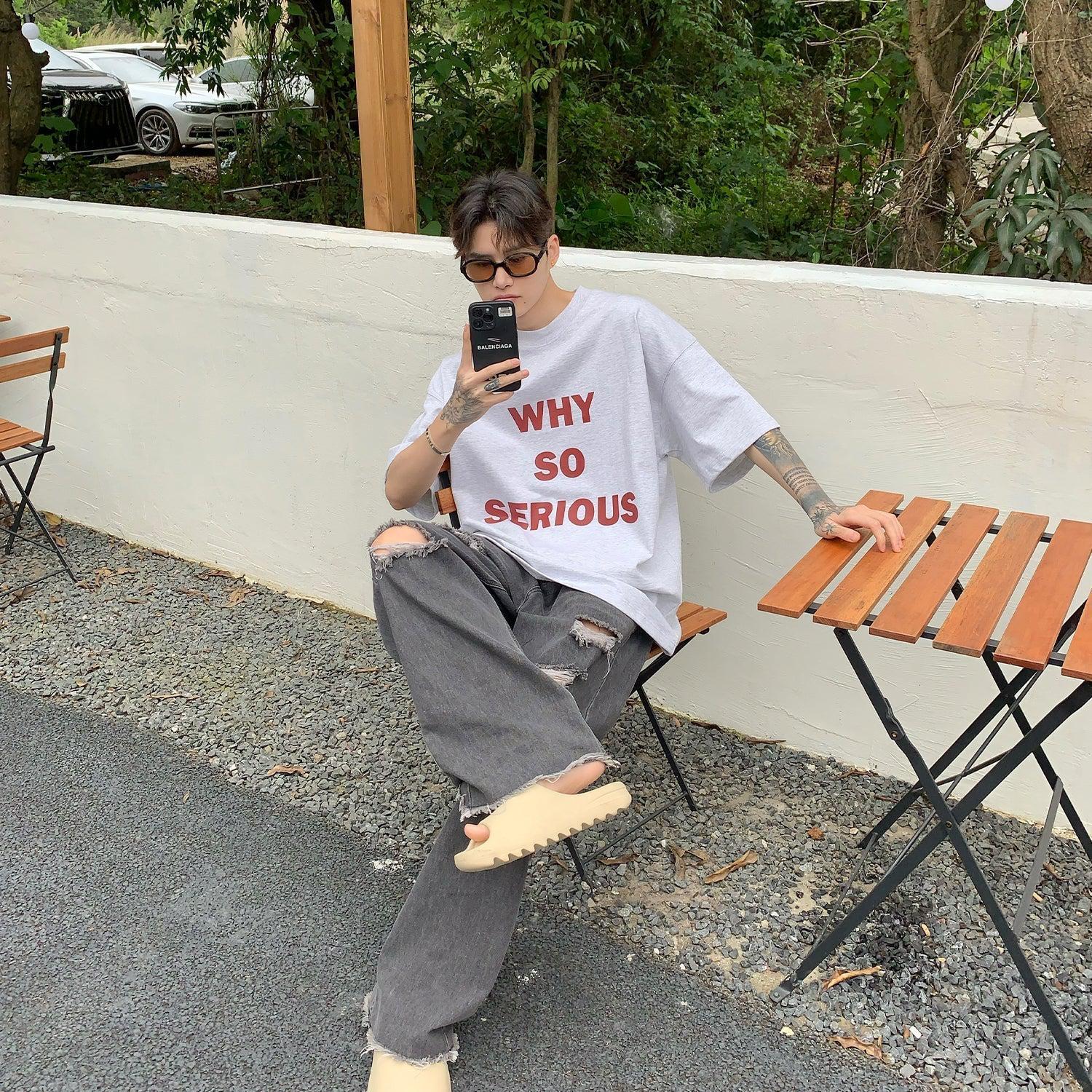 WHY SO SERIOUS Graphic T-shirt