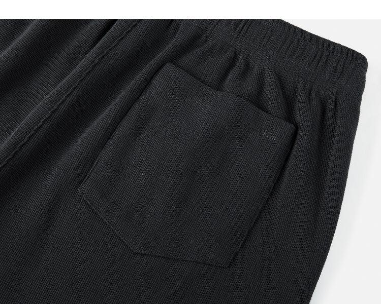 Waffle Sports Drawstring Pants