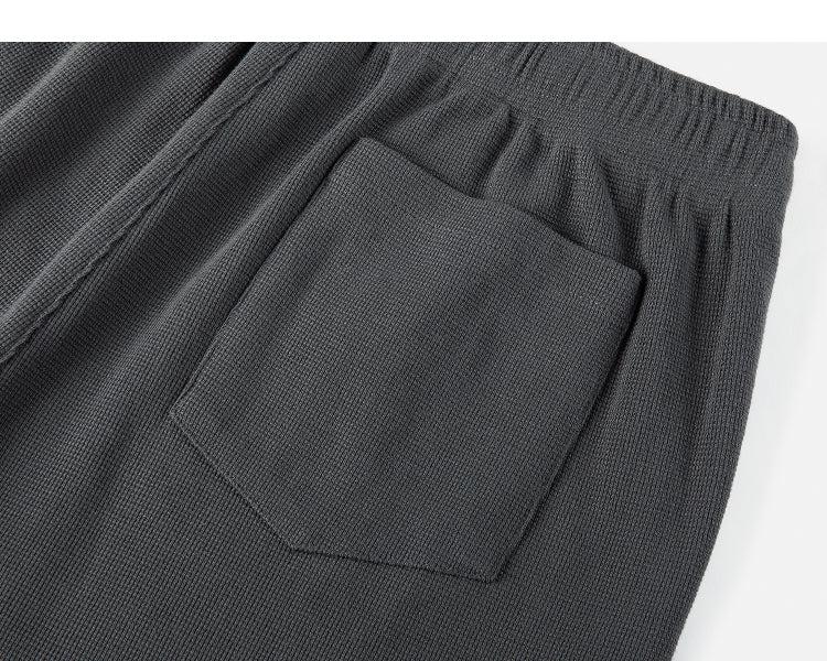 Waffle Sports Drawstring Pants