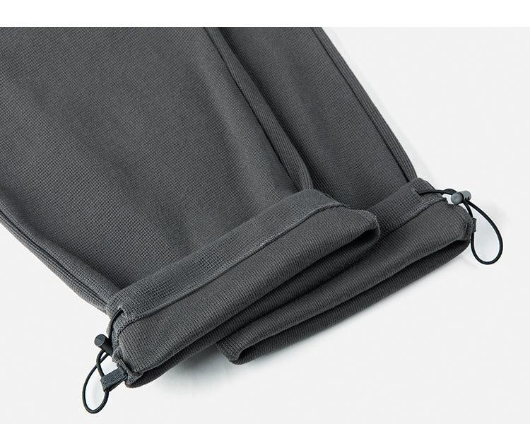 Waffle Sports Drawstring Pants