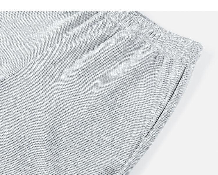 Waffle Sports Drawstring Pants