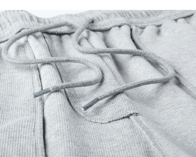 Waffle Sports Drawstring Pants