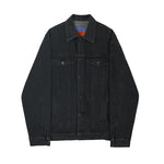 Washed Denim Lapel Jacket