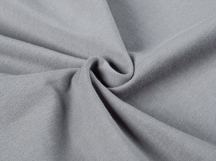 Washed Embroidered Round Neck T-shirt