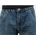 Washed Embroidery Jeans