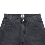 Washed Gray Denim Jeans