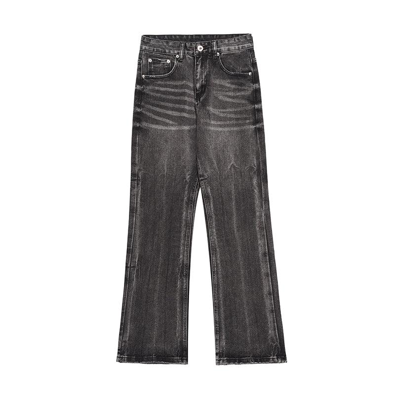 Washed Gray Vintage Straight Jeans