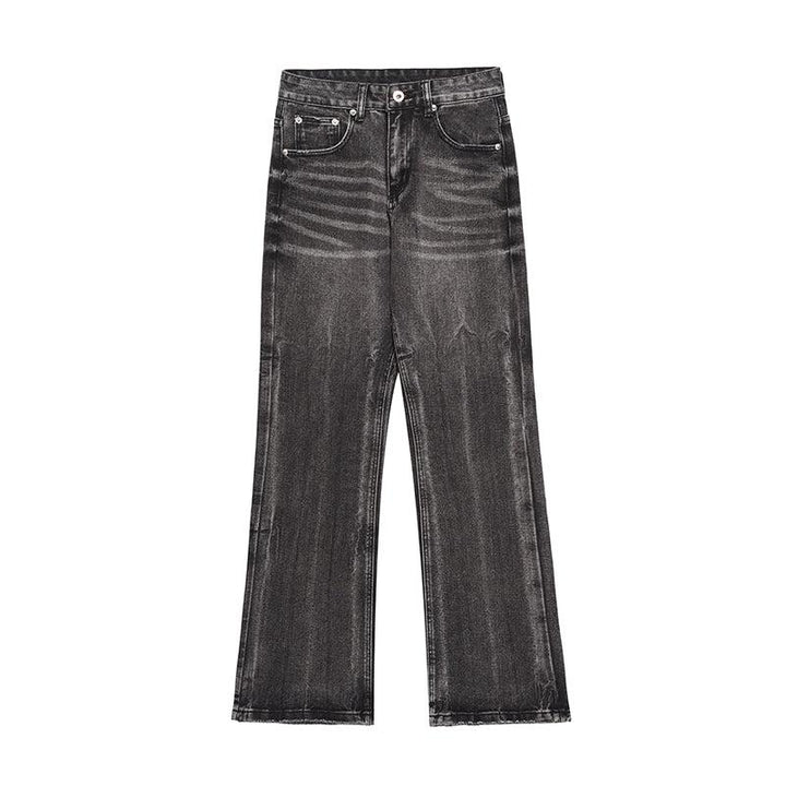 Washed Gray Vintage Straight Jeans