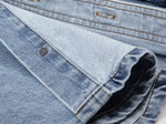 Washed Loose Denim Shirt Jacket