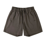 Washed Mid-length Shorts