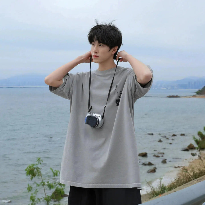 Washed Printed T-Shirt