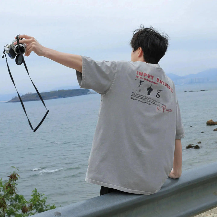 Washed Printed T-Shirt
