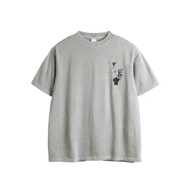 Washed Printed T-Shirt