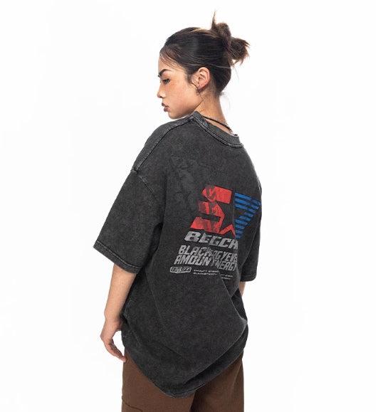 Washed Printed T-shirt