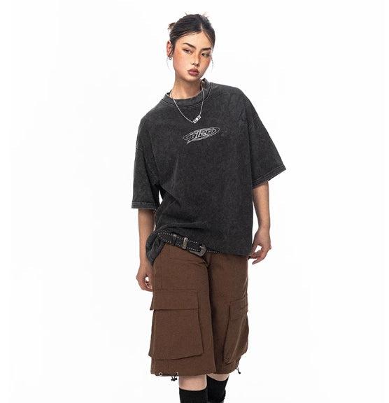 Washed Printed T-shirt