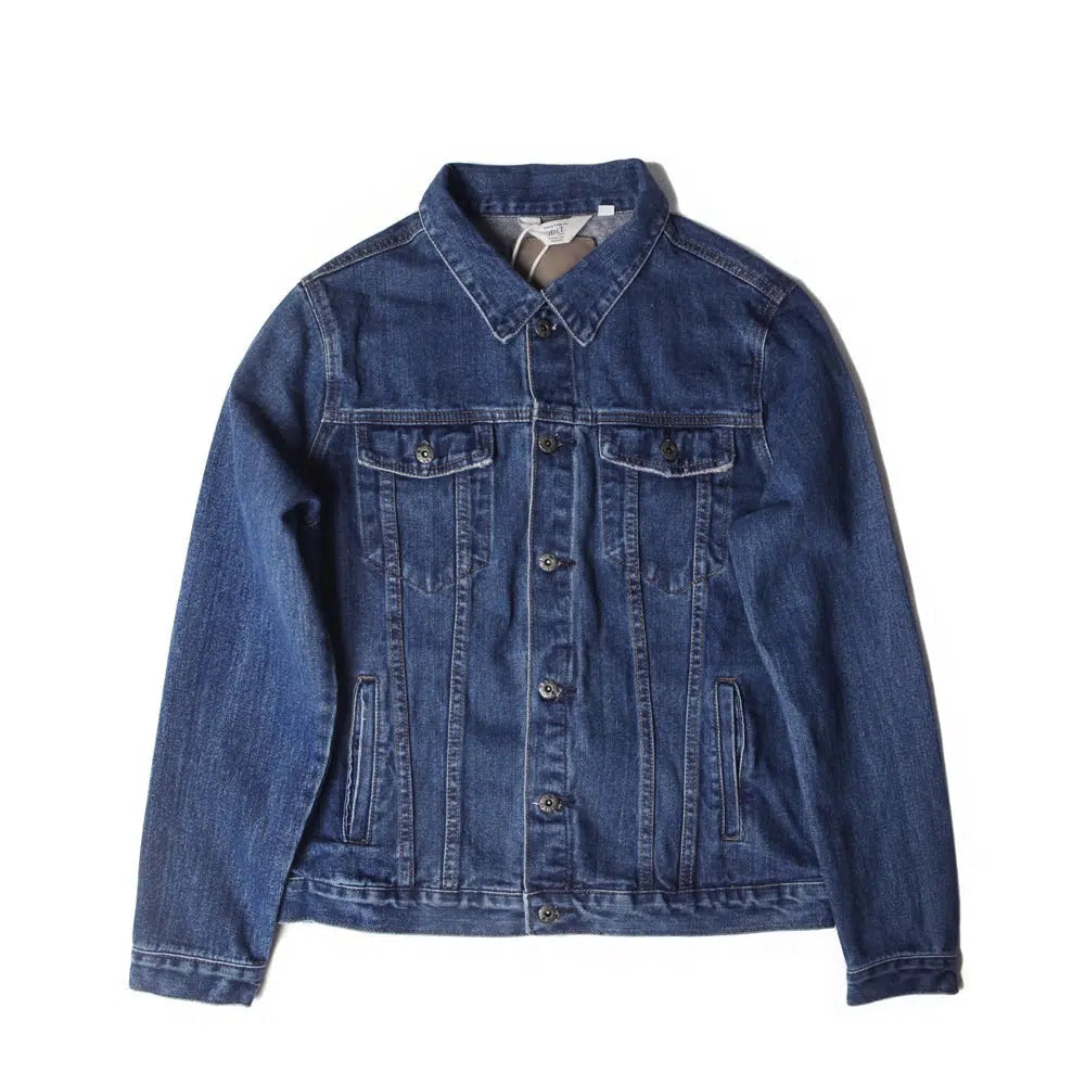 Washed Slim Fit Denim Jacket