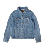 Washed Slim Fit Denim Jacket