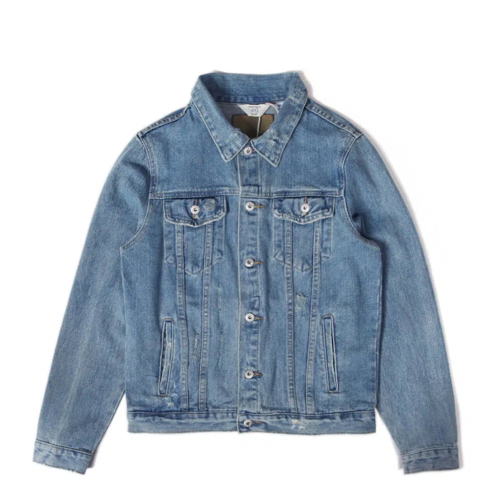 Washed Slim Fit Denim Jacket