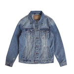 Washed Slim Fit Denim Jacket