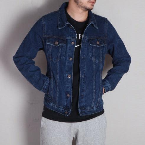 Washed Slim Fit Denim Jacket