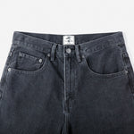 Washed Wide-leg Jeans