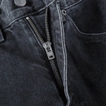 Washed Wide-leg Jeans