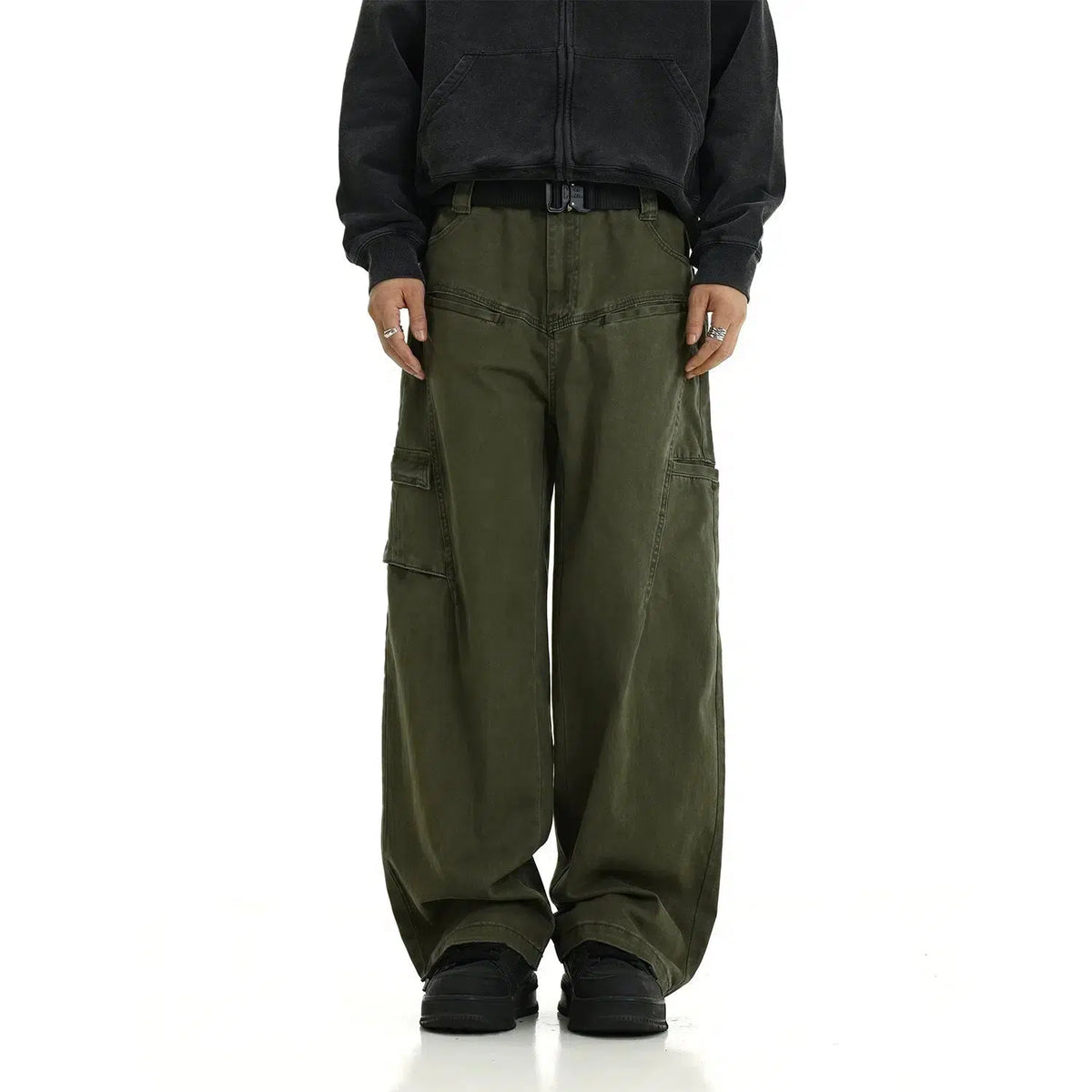 Washed Workwear Cargo Pants
