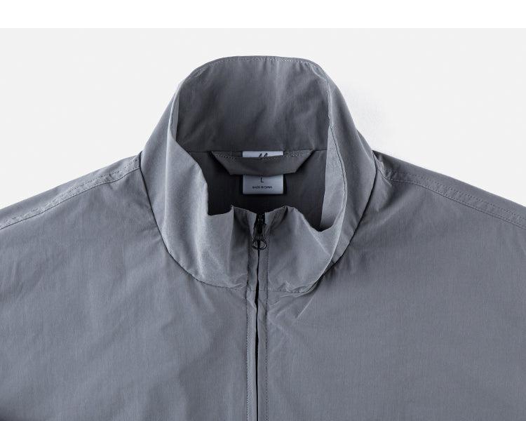 Waterproof Lightweight Zip-Up Windbreaker