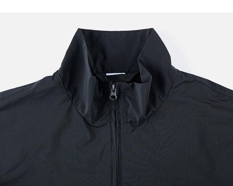 Waterproof Lightweight Zip-Up Windbreaker