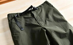 Waterproof Velvet Buckle Straight Pants