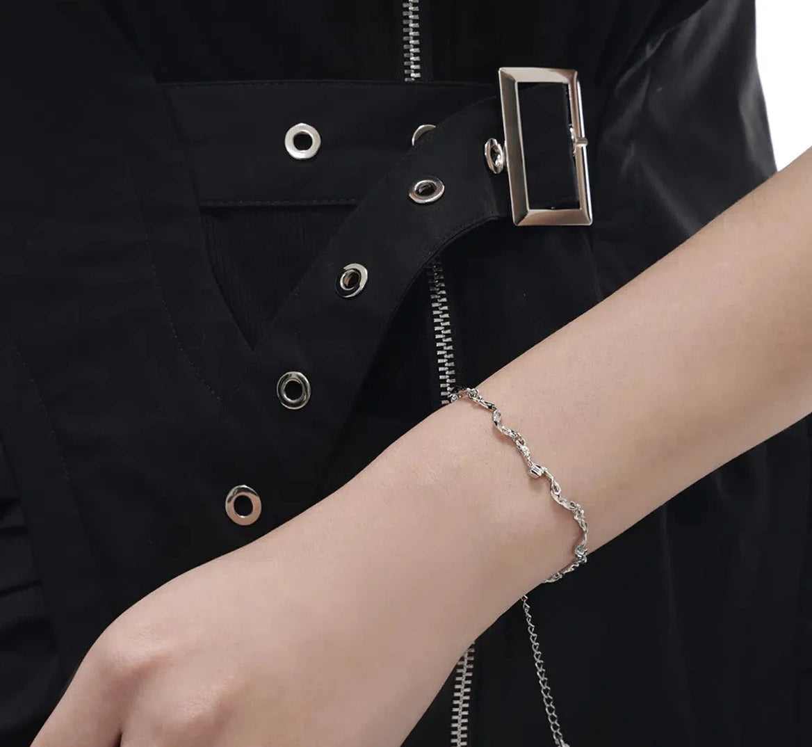 Wave Pattern Bracelet