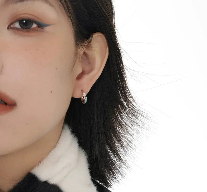 Wave Ring Earrings