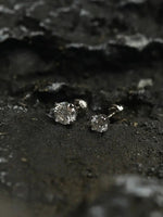 White Moissanite Earrings