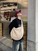 White Quilted Shoulder Bag