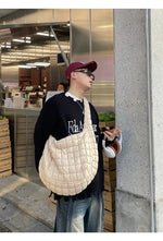 White Quilted Shoulder Bag