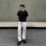 White Slim Fit Jeans