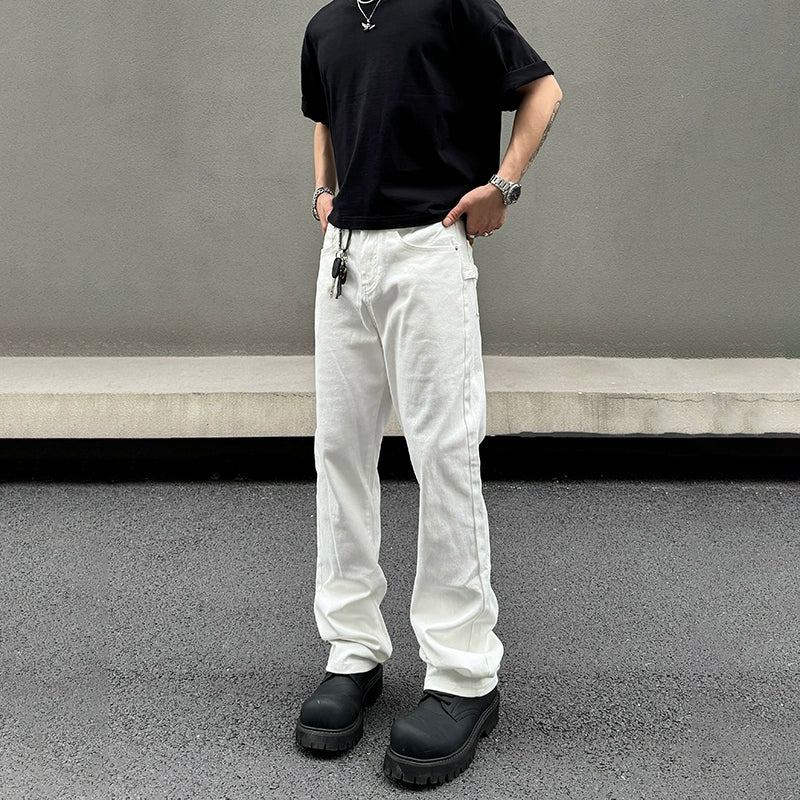 White Slim Fit Jeans