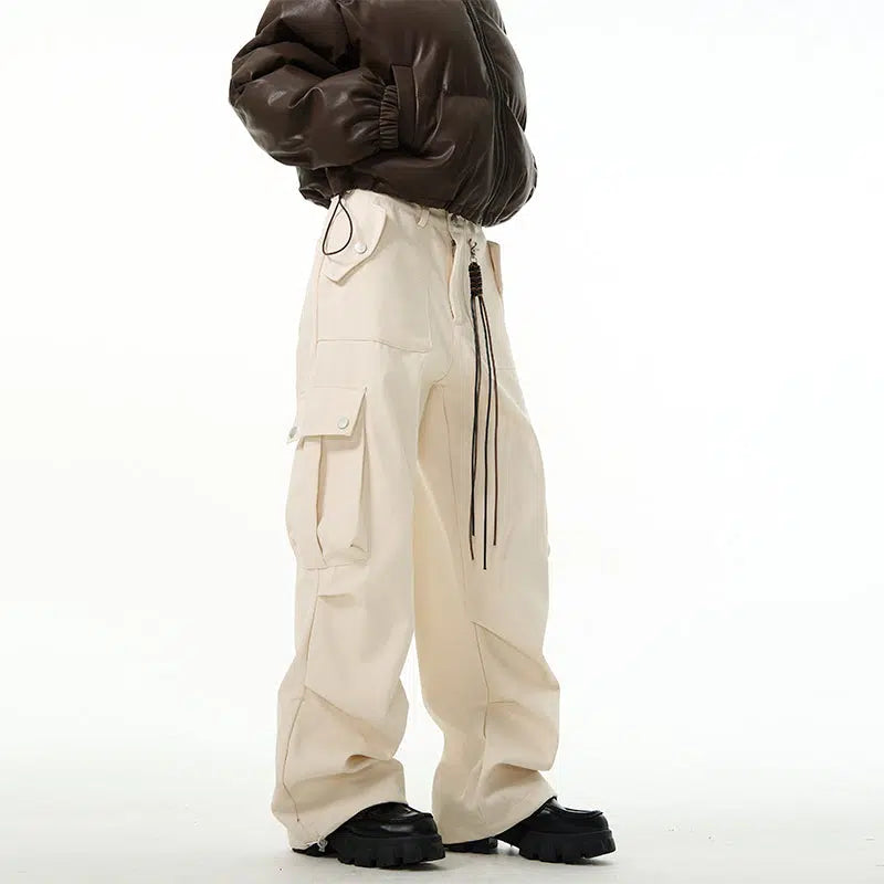 Wide Leg Cargo Pants