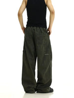 Wide-Leg Cargo Pants