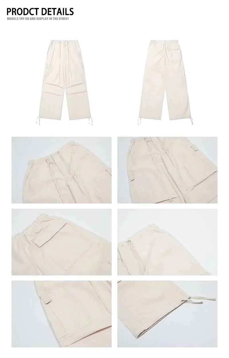 Wide Leg Cargo Pants