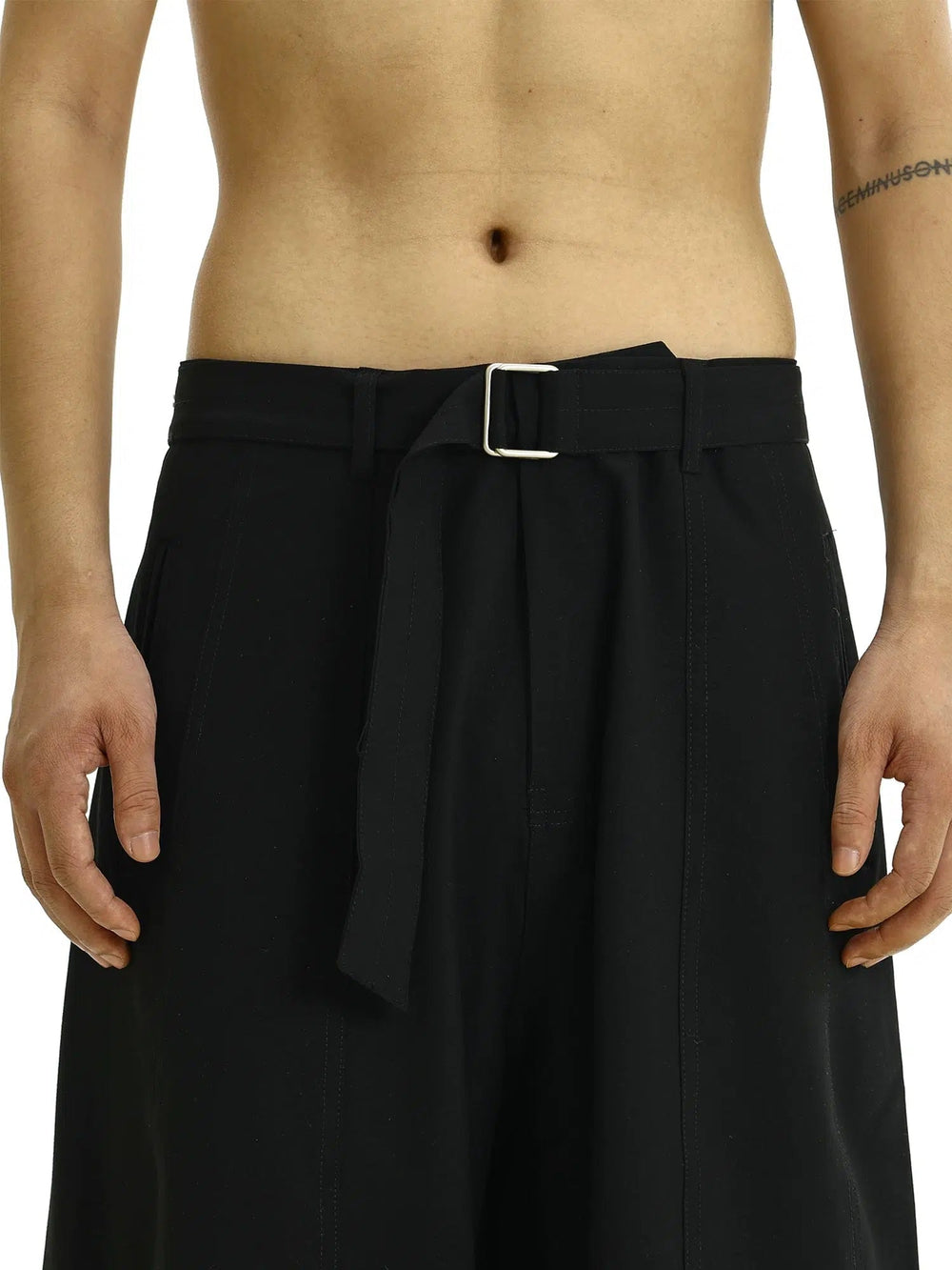 Wide-Leg Casual Pants