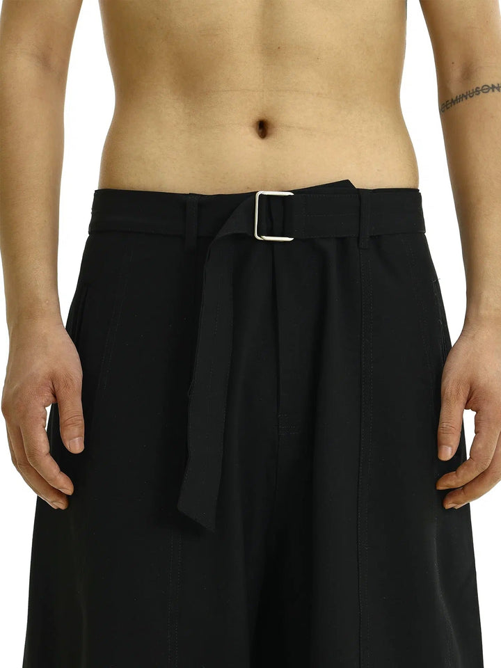 Wide-Leg Casual Pants