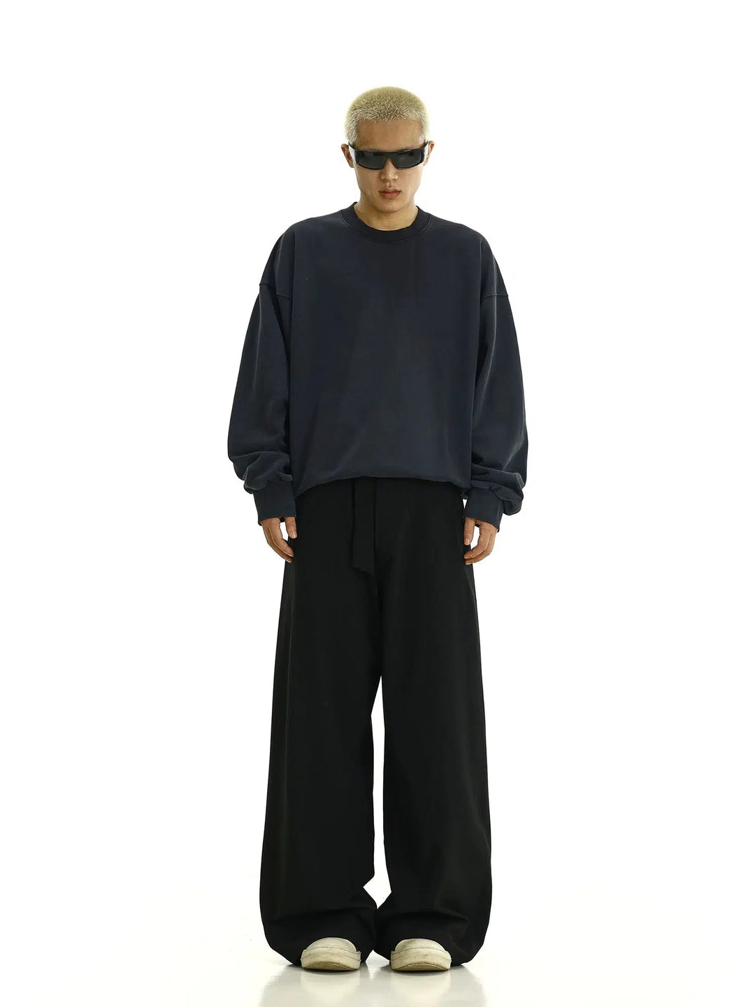 Wide-Leg Casual Pants