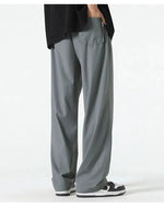 Wide-Leg Casual Pants
