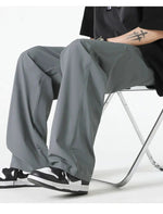 Wide-Leg Casual Pants