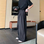 Wide-Leg Casual Pants