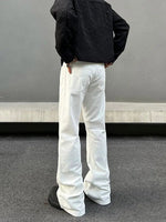 Wide-Leg Flared Jeans