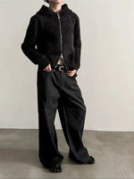 Wide-Leg High-Waisted Pants