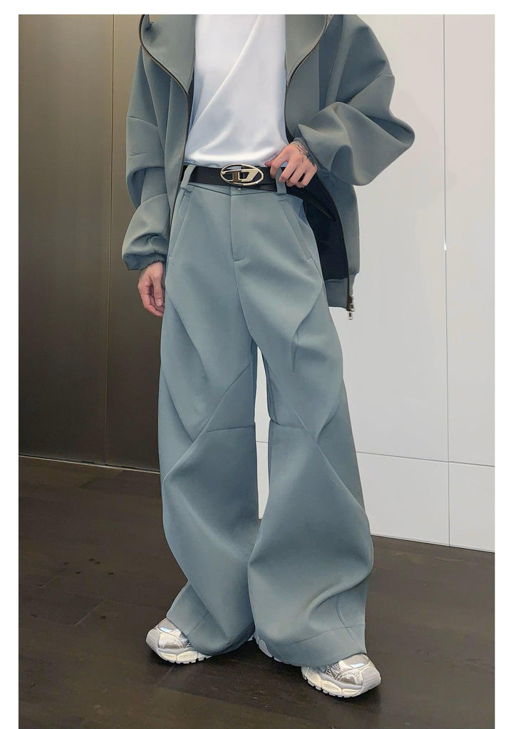 Wide Leg Mopping Pants
